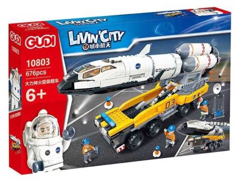 Конструктор 676 деталей, кор. 