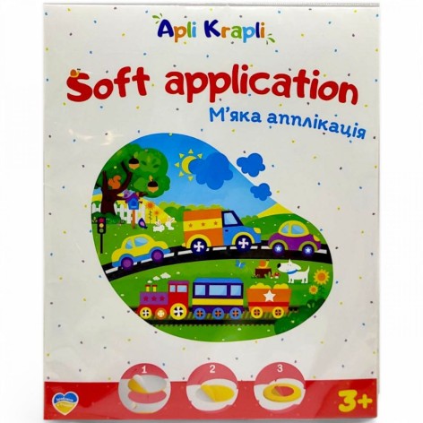 Набор для творчества "Мягкая аппликация из фоамирана. Транспорт"