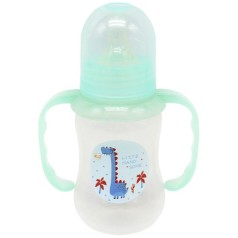 Поилка непроливайка с ручками, 125 мл (бирюзовая)