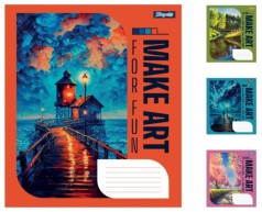 А5/60 кл. 1В Make art, тетрадь для записей 10 шт в уп. //