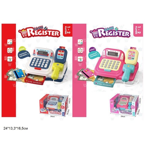 Кассовый аппарат CF8217/CF8218 батар.муз.свет.2в.кор.24*13,3*16,5 