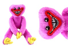 Мягкая игрушка Монстр Хаги Весы с липучками, 45 см, фиолет