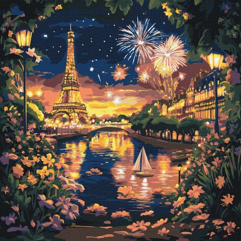 Набір для розпису по номерах Ідейка 