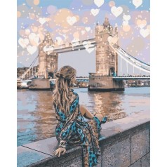 Картина по номерам Люди "Романтичний Лондон" 40*50см