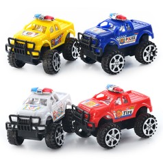 Машинка спецтехніка, інер-я, 4 види (поліць, пожеж, 911, служб спасіння), в п/е, 7-4,5-4,5см 