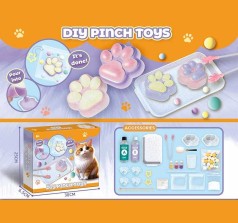 Набір для створення антистресів клей, форми, пакетики, аксесуари, в кор. 