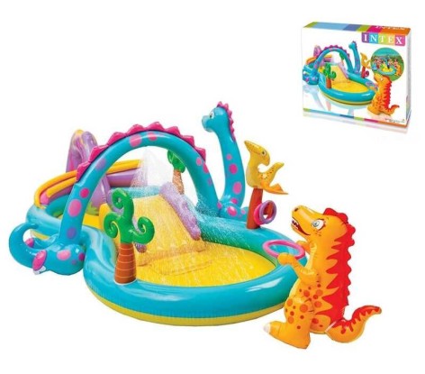 Intex Игровой центр размером 333х229х112см, объемом 280л, весом 8,1 кг, от 3 лет