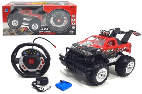 Радиоуправляемая машина озвученная со светом, аккумулятор, в кор. 50*29*21см 