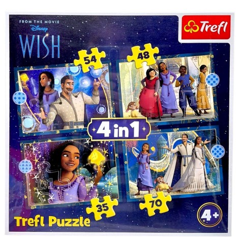 Пазлы "4в1. Желания сбываются"