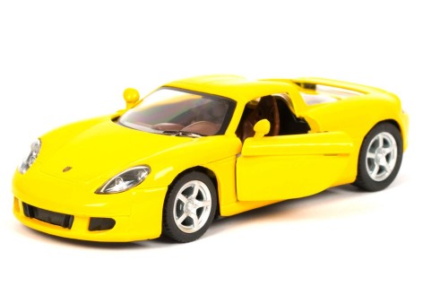 Машинка KINSMART "Porsche Carrera GT" (желтая)