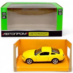 Машинка Автопром: Ford Mustang GT ЖЕЛТАЯ
