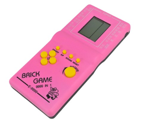 Электронная игра Тетрис Brick Gane 4 цвета 19*10 см