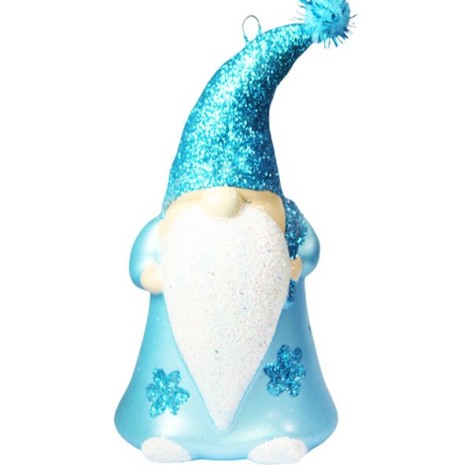 Ялинкова іграшка Гном синій