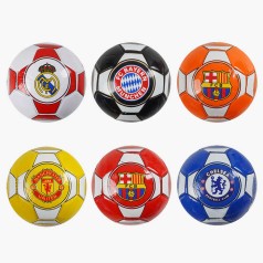 М'яч футбольний РОЗМІР №2, вага 100 грамів, матеріал PVC, балон гумовий, мікс видів 