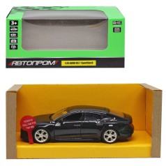 Машина металева АВТОПРОМ Audi RS 7 Sportback, чорна