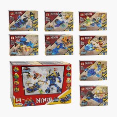 Конструктор, фигурка героя, в кор,  МИКС  