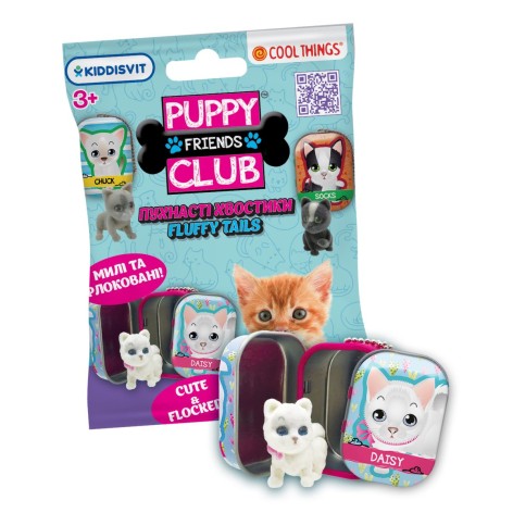 Фігурка-сюрприз Cool Things серії Puppy Club - Пухнасті хвостики
