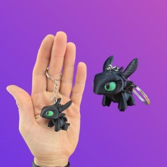 3D іграшка Фурія 6см брелок (беззубік) 