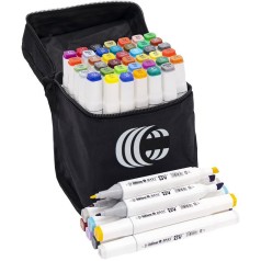 Набір скетч-маркерів 40 кольорів BV820-40 у сумці