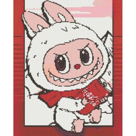 Алмазная мозаика "Лабубу" 40х50 см