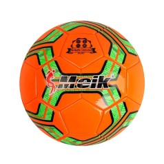 Мяч футбольный вес 300-320 грамм, мягкий PVC, резиновый баллон, размер №5 Оранжевый