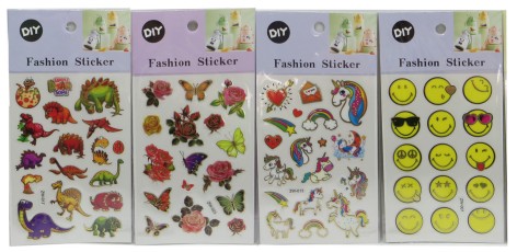 Наклейка із золотим обведенням 20,5*10,5см 20в./уп.(100*20)