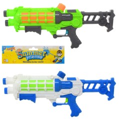 Водяний бластер помпа, розмір великий, 42см, 2 кольори, кул, 21-49-5,5см 