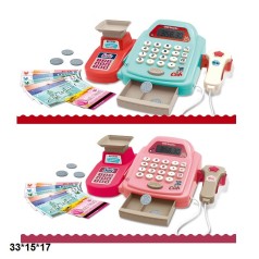 Касовий апарат SK112A/B з набором батар.муз.світ 2кол.кор.33*15*17 