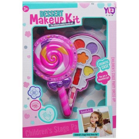 Косметика 007 (96шт/2) тіні, помада, пензлик, короб. 19*4,5*27 см