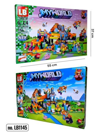 Конструктор Minecraft LB1145 681 дет