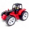 Іграшковий трактор Bamsic "Великий червоний" з фігуркою водія пластиковий 25.5x19x18 см | Трактор іграшковий з фігуркою водія великий червоний