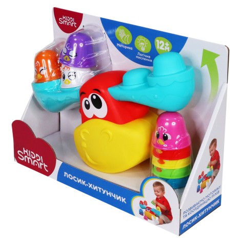 Іграшка-балансир, що розвиває, KIDDI SMART – ЛОСИК-ХИТУНЧИК