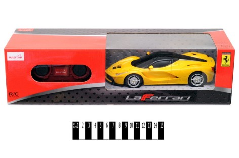 Радіокерована Машина колекційна 1:24 Ferrari LaFerrari у коробці 38.5*12*10
