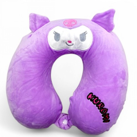 Подушка-підголовник аніме "Куромі", 30 см (фіолетовий)