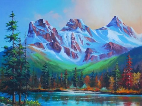 Алмазна мозаїка за номерами 40*50 