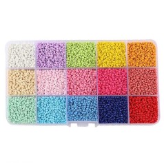 Набір бісеру у пластиковому боксі-органайзері 1198-75