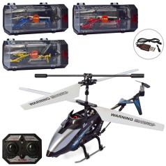 Гелікоптер на радіокеруванні 2 види зарядки вбудований акумулятор 3.7V гіроскоп підсвічування 4 кольори