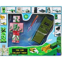 Набор машинок МАЙНКРАФТ ВИД 1