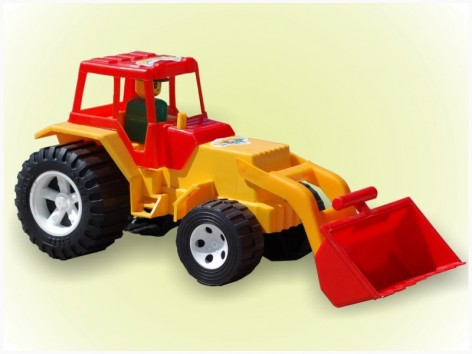 Трактор игрушечный с ковшом Бамсик
