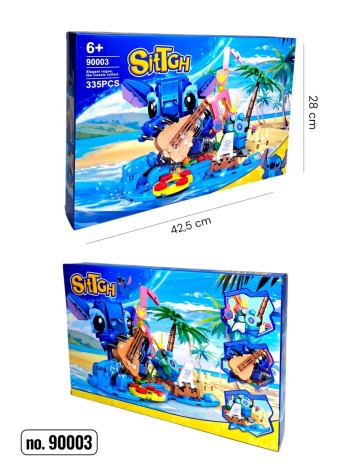 Конструктор STICH 42см 90003 335дет. в кор. 43*28*6см //