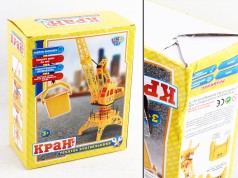 УЦЕНКА 40% Д/К кран , 65см, світло, рухомі деталі, бат, в кор-ці, 25-31-13см /24/