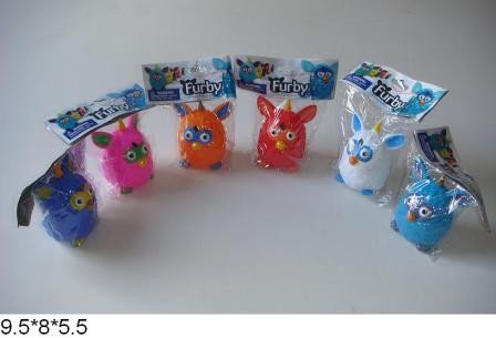 Пищалка іграшка LB8881 Furby 6 кольорів 15*23,8*4