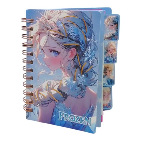 Блокнот на спіралі Крижане серце Frozen