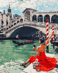 Картина по номерам живопись "Свято у Венеції" 40*50см