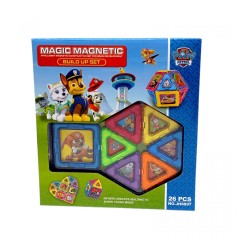 Магнитный конструктор ЩЕНЯЧИЙ ПАТРУЛЬ, 26 дет