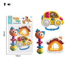 Набір брязкалець дитячих 3 штуки 8431A4