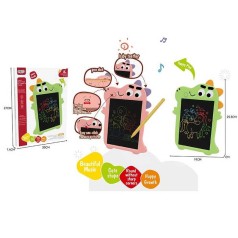Дошка для малювання 2 кольори, прорізувачі, від батарейок, режим блокування, в кор. /96/
