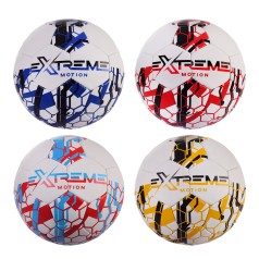 М'яч футбольний Extreme Motion №5, PAK MICRO FIBER, 435 г., ручна зшивка, камера PU, 4 кольори, Пакистан