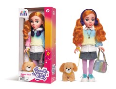 Лялька Beauty Star, Gamer Tech, з пітомцем,та сумочкою, лялька 46 см кор. 23,5*50*12см 
