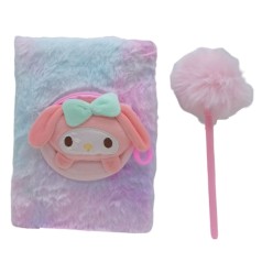 Набор для творчества Пушистый блокнот с ручкой ВИД 3